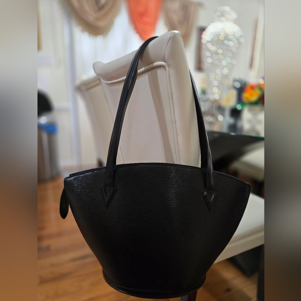 Louis Vuitton Saint Jacque GM Elegant Black Bag